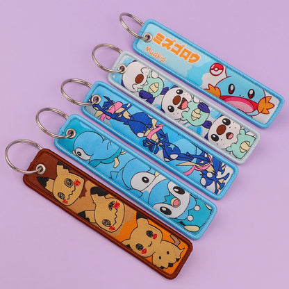 Anime Character Keychain – Cute Cartoon Monster Bag Charm & Key Ring