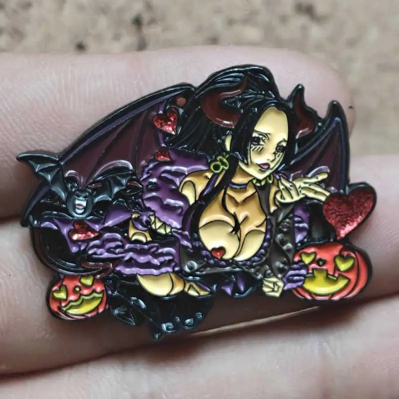 One Piece Gear 5 Luffy Enamel Pin - Anime Lapel Badge Brooch