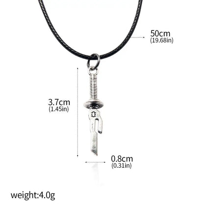 Anime Jujutsu Kaisen Necklace Ryomen Sukuna Itadori Cosplay Pendant Jewelry