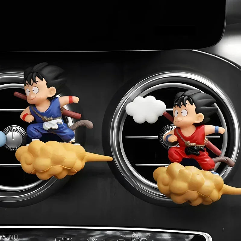 Dragon Ball Son Goku Somersault Cloud Car Air Vent Clip Figurine