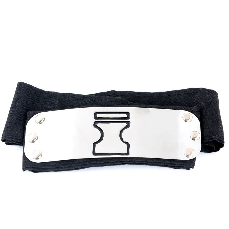 Anime Ninja Headband Akatsuki Kakashi Sasuke Cosplay Costume Accessory for Fans