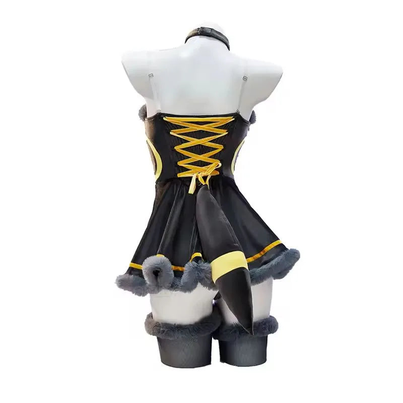 Eeveelution Cosplay Costume Set – Vaporeon, Umbreon & Sylveon Style Dress for Halloween & Parties