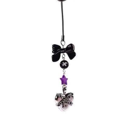 Y2K Butterfly Phone Charm Strap - Cute Phone Lanyard & Bag Pendant