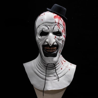 Art the Clown Terrifier 2 Cosplay Costume – Jumpsuit & Mask Set for Halloween