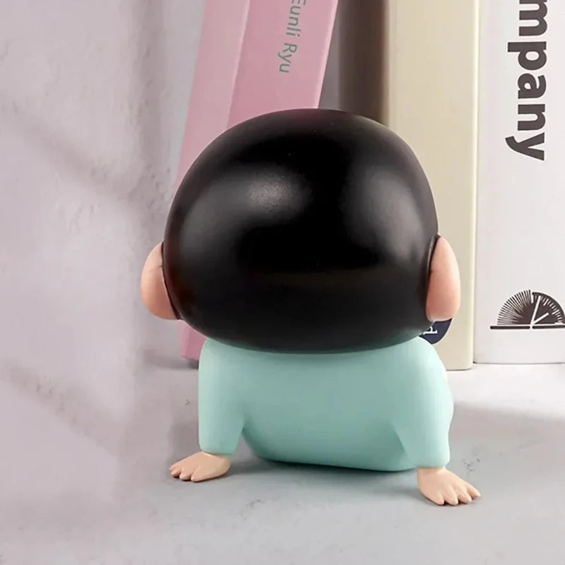 Kawaii Crayon Shin-Chan Anime Phone Holder - Cute Desktop Figure Gift Decor