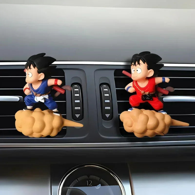 Dragon Ball Son Goku Somersault Cloud Car Air Vent Clip Figurine