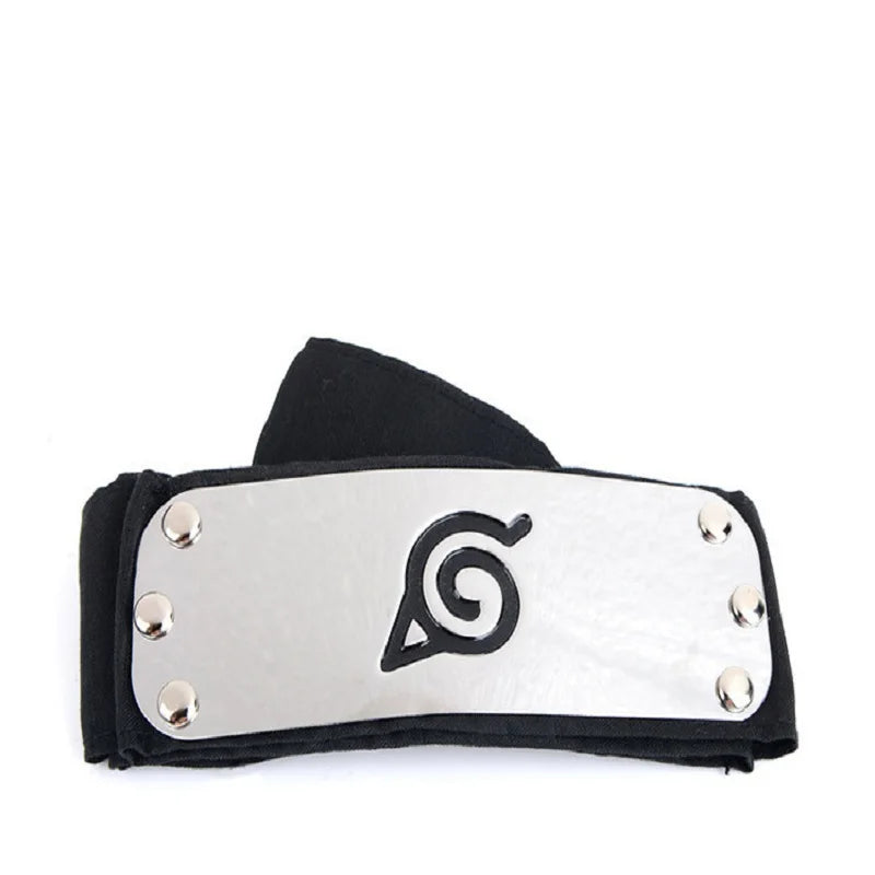 Anime Ninja Headband Akatsuki Kakashi Sasuke Cosplay Costume Accessory for Fans