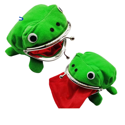 Kawaii Anime Naruto Green Frog Cosplay Coin Purse Wallet Birthday Gifts For Fans