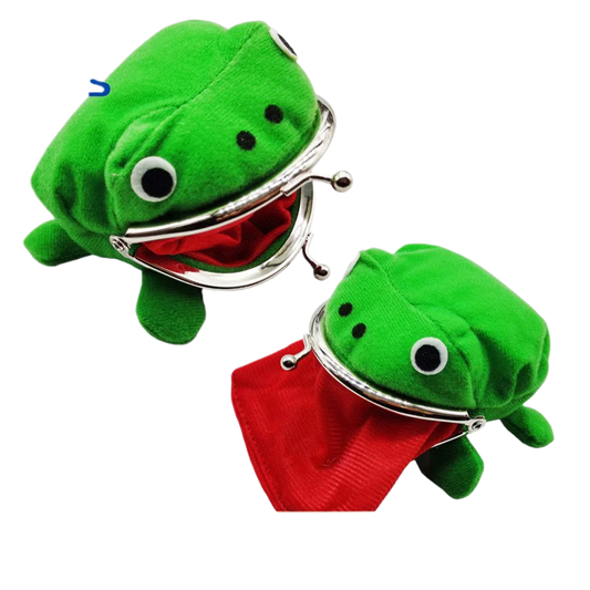 Kawaii Anime Naruto Green Frog Cosplay Coin Purse Wallet Birthday Gifts For Fans