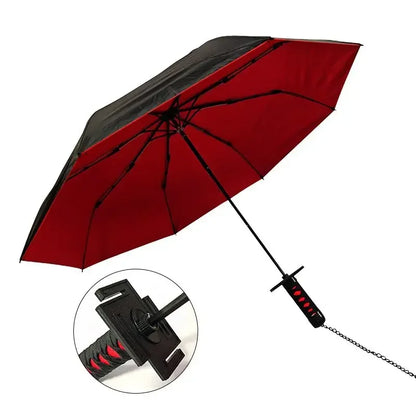 Bleach Ichigo Katana Umbrella – Japanese Sword-Inspired Rain & UV Protection Parasol