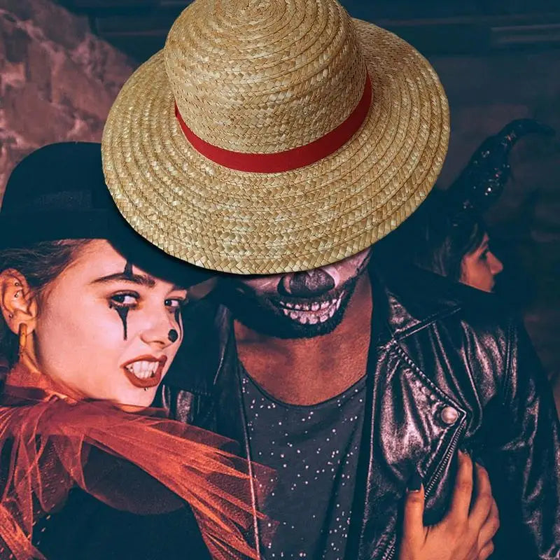 Luffy Straw Hat Anime Cosplay Cap – Lightweight Summer Sun Hat for Costume, Stage & Everyday Wear