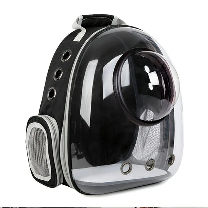 Pet Cat Carrier Backpack Double Shoulder Space Capsule Portable Travel Bag for Small Cats Dogs Breathable Outdoor Pet Carrier