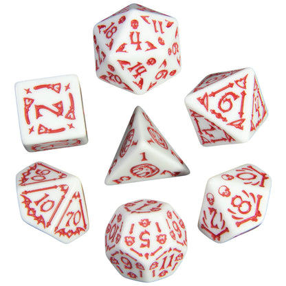 Halloween DND Dice Set 7-Piece Polyhedral RPG Dice D4-D20