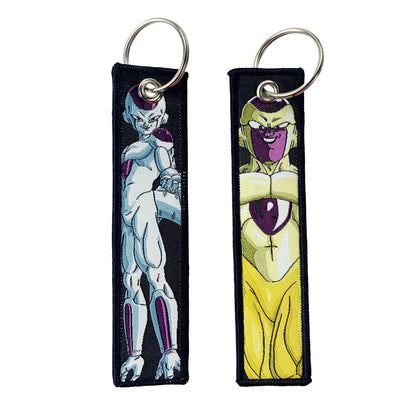 Dragon Ball Embroidered Keychain Lanyard - Anime Badge Holder & Key Strap