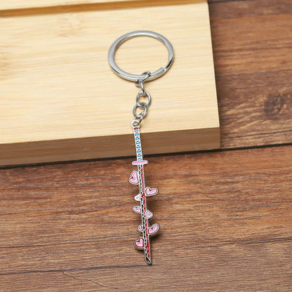 Demon Slayer Sword Keychains – 15 Anime-Inspired Styles Featuring Kyojuro Rengoku