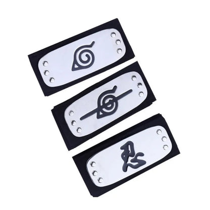 Naruto Anime Cosplay Headband, Kakashi and Itachi Ninja Costume Accessory