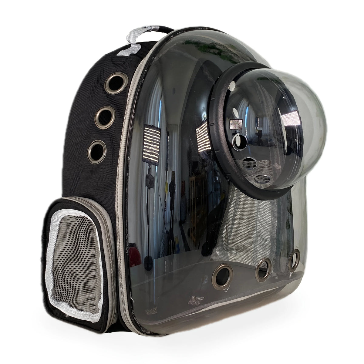 Pet Cat Carrier Backpack Double Shoulder Space Capsule Portable Travel Bag for Small Cats Dogs Breathable Outdoor Pet Carrier