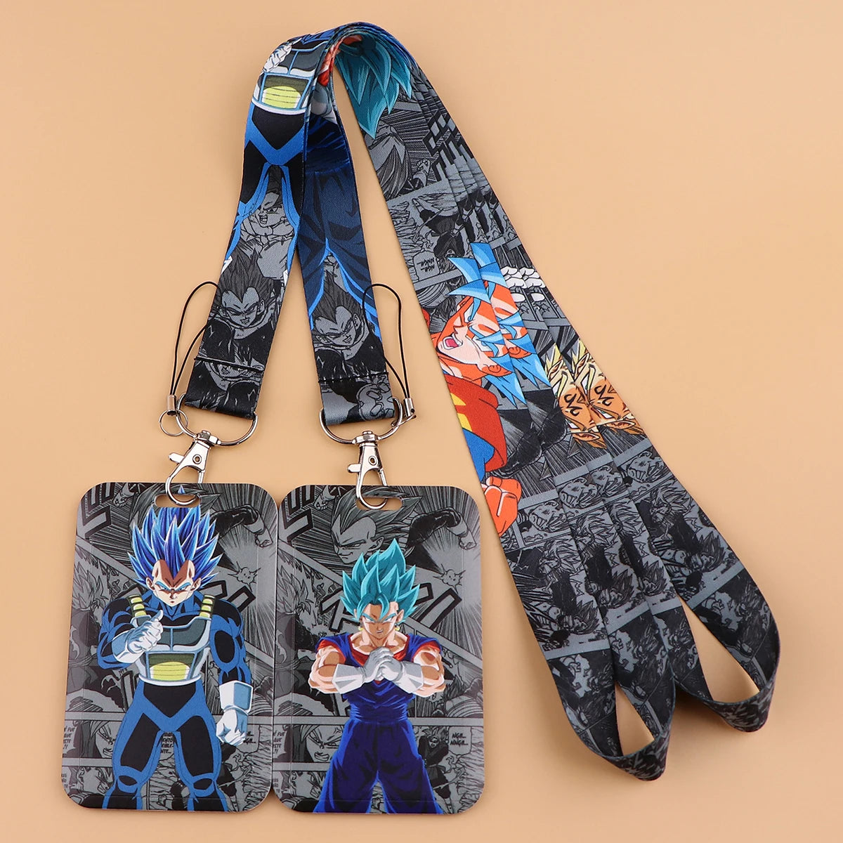 Anime Character Lanyard – Cosplay Key & ID Badge Holder Neck Strap