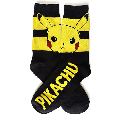 Pokémon Long Crew Socks – Pikachu, Eevee & Gengar Anime Cartoon Harajuku Athletic Socks