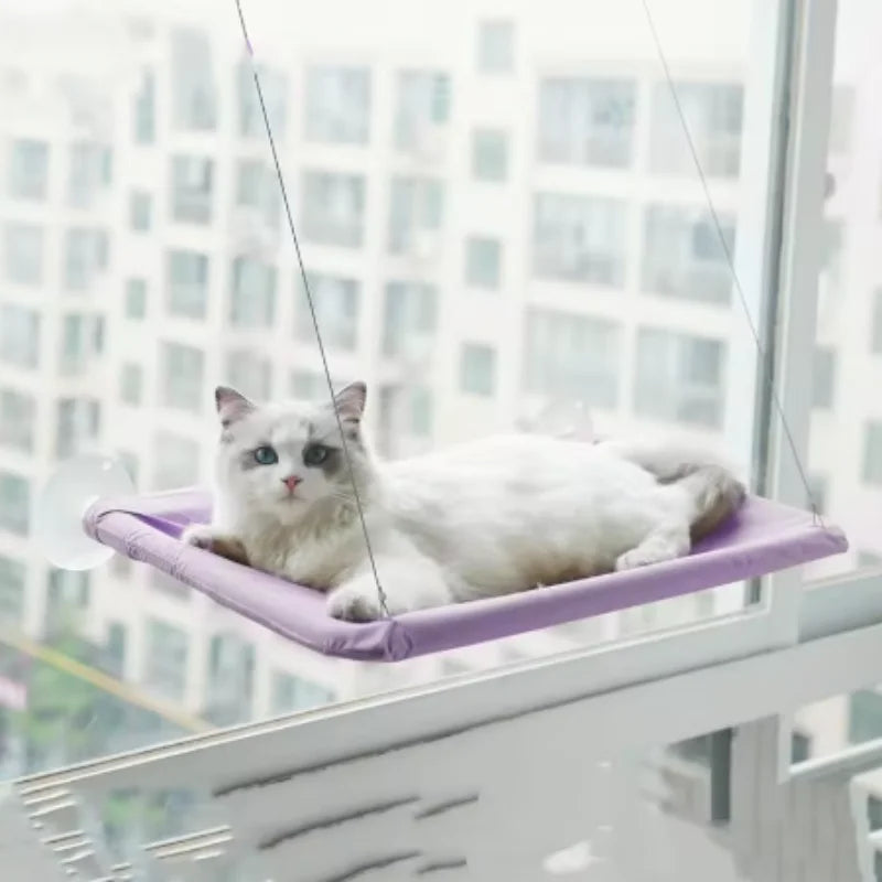 Cat Window Hammock – Sunny Window Perch Pet Bed, 20kg Capacity