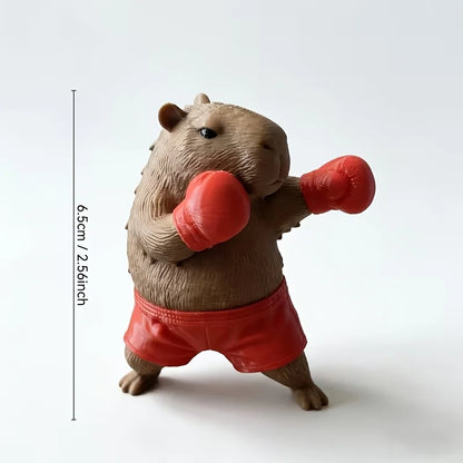 Cute Capybara Figurine Ornament for Desk, Office and Car Decor