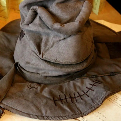 Wizard Sorting Hat Costume Prop - Leather Halloween Party Cosplay Hat