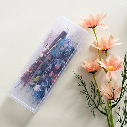 Demon Slayer Anime Gel Pen Set – 6-Piece Character Pens
