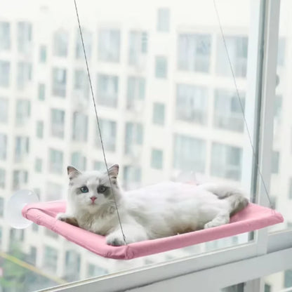 Cat Window Hammock – Sunny Window Perch Pet Bed, 20kg Capacity