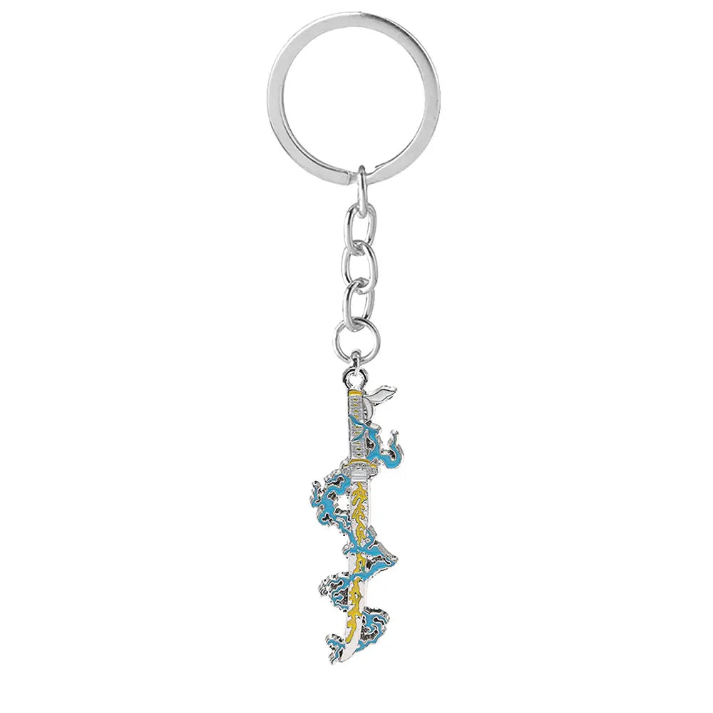 Demon Slayer Sword Keychains – 15 Anime-Inspired Styles Featuring Kyojuro Rengoku