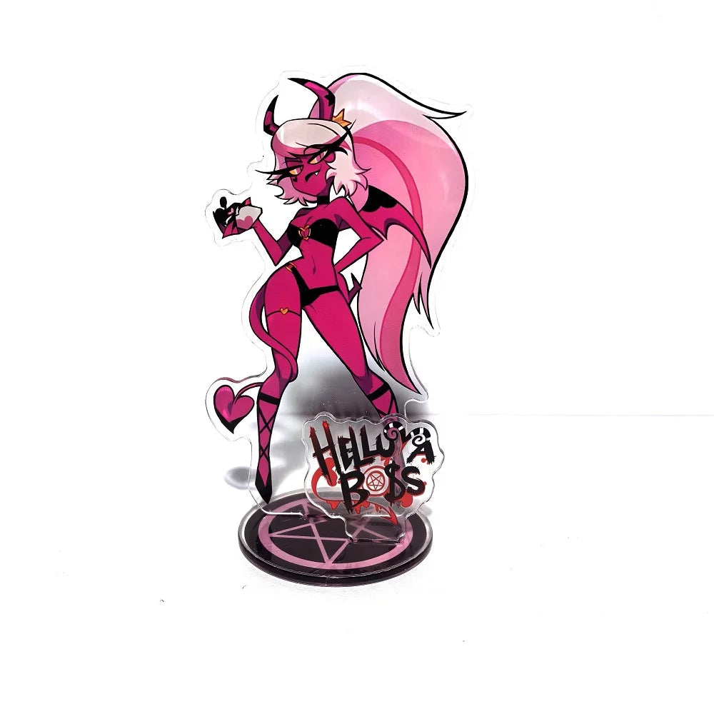 Hazbin Hotel Charlie Morningstar Acrylic Stand – 15cm Anime Desktop Figure Display