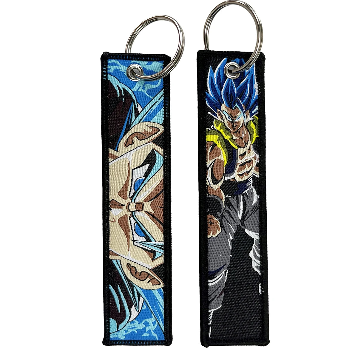 Dragon Ball Embroidered Keychain Lanyard - Anime Badge Holder & Key Strap