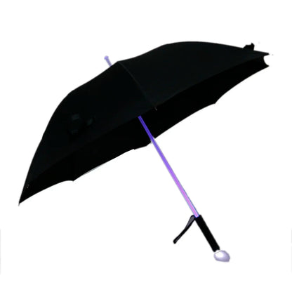 Lightsaber Umbrella LED Light up Rain ProofGolf Umbrellas for Rain Sun, Creative Glowing Umbrella Gifts for Men/Women/Kids
