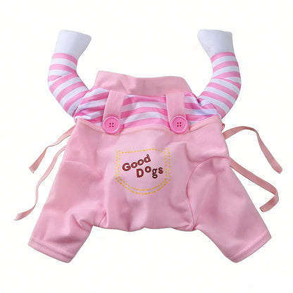 Halloween Pet Costume for Dogs and Cats, Funny Cosplay Pullover Outfit