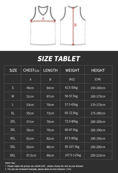 Jujutsu Kaisen Gojo Satoru Basketball Jersey - Sleeveless Gradient Number Anime Sport Tank Top
