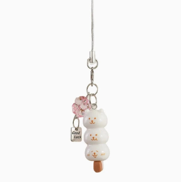 Kawaii Rilakkuma-Inspired Stacked Bear Resin Keychain & Bag Charm