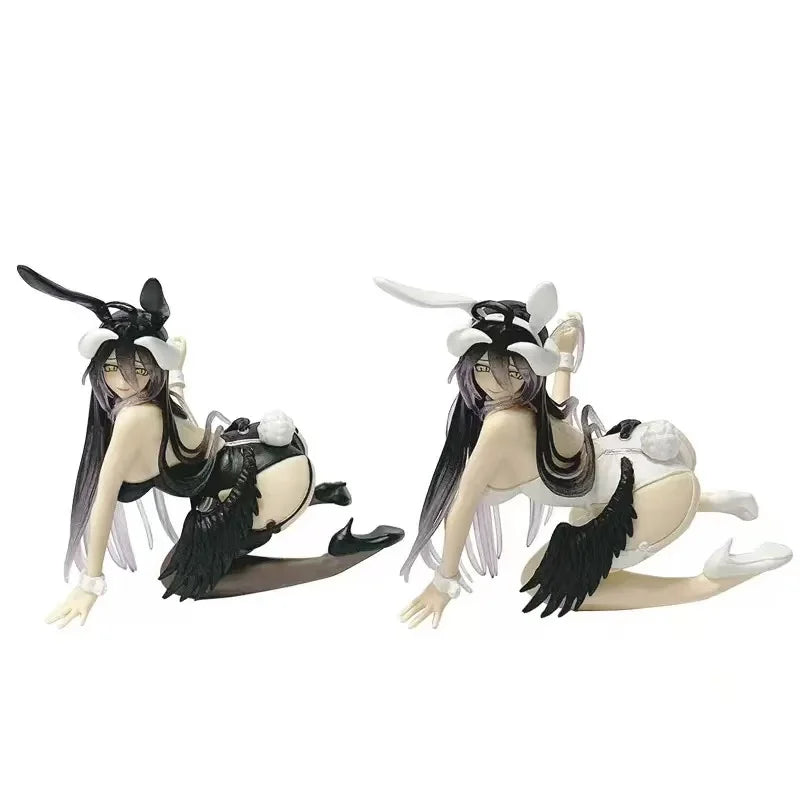 Overlord Albedo Bunny Girl Kneeling Anime Figure - 13CM PVC Collectible Desk Ornament