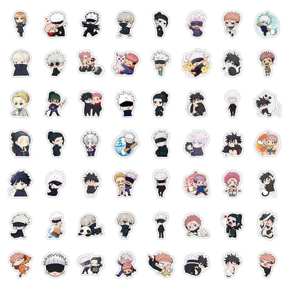 Jujutsu Kaisen Anime Stickers, Gojo Itadori Waterproof Phone Laptop Decals
