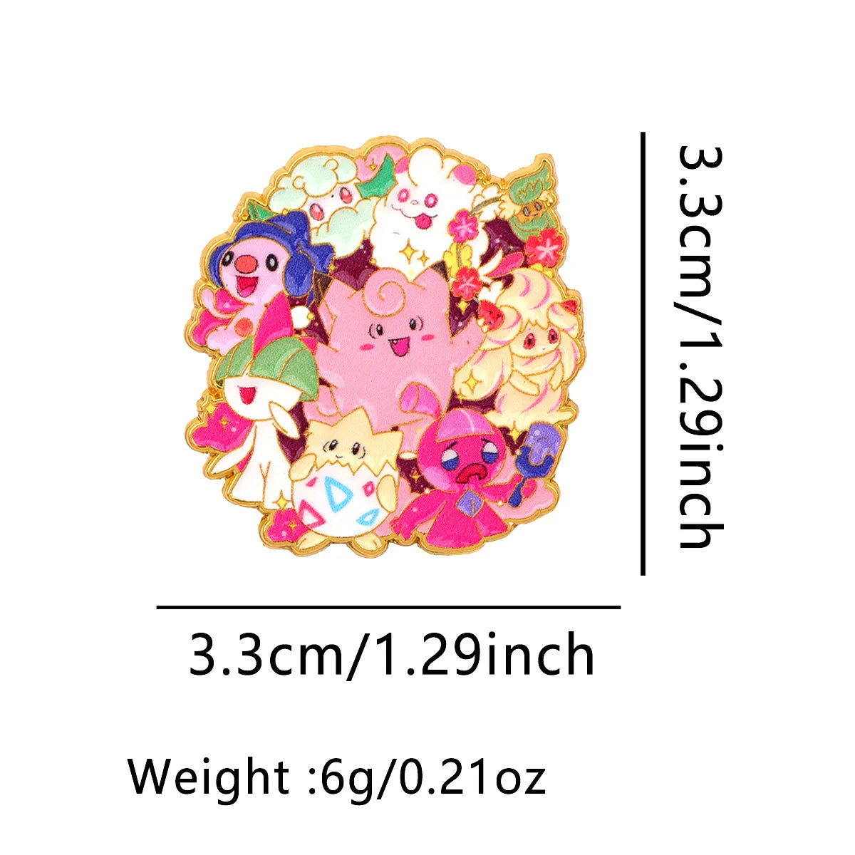 Cute Eevee Evolution Enamel Pins – Kawaii Cartoon Character Brooch Set for Backpacks, Jackets & Lapels