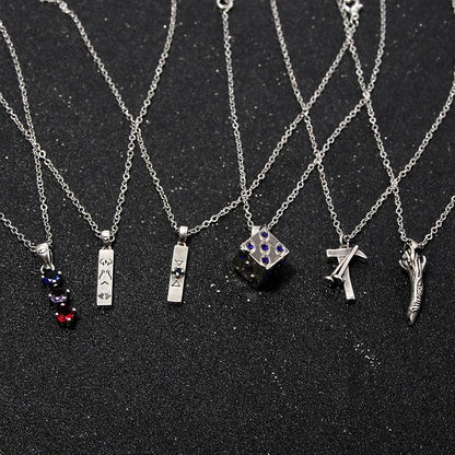 Anime Jujutsu Kaisen Necklace Ryomen Sukuna Itadori Cosplay Pendant Jewelry