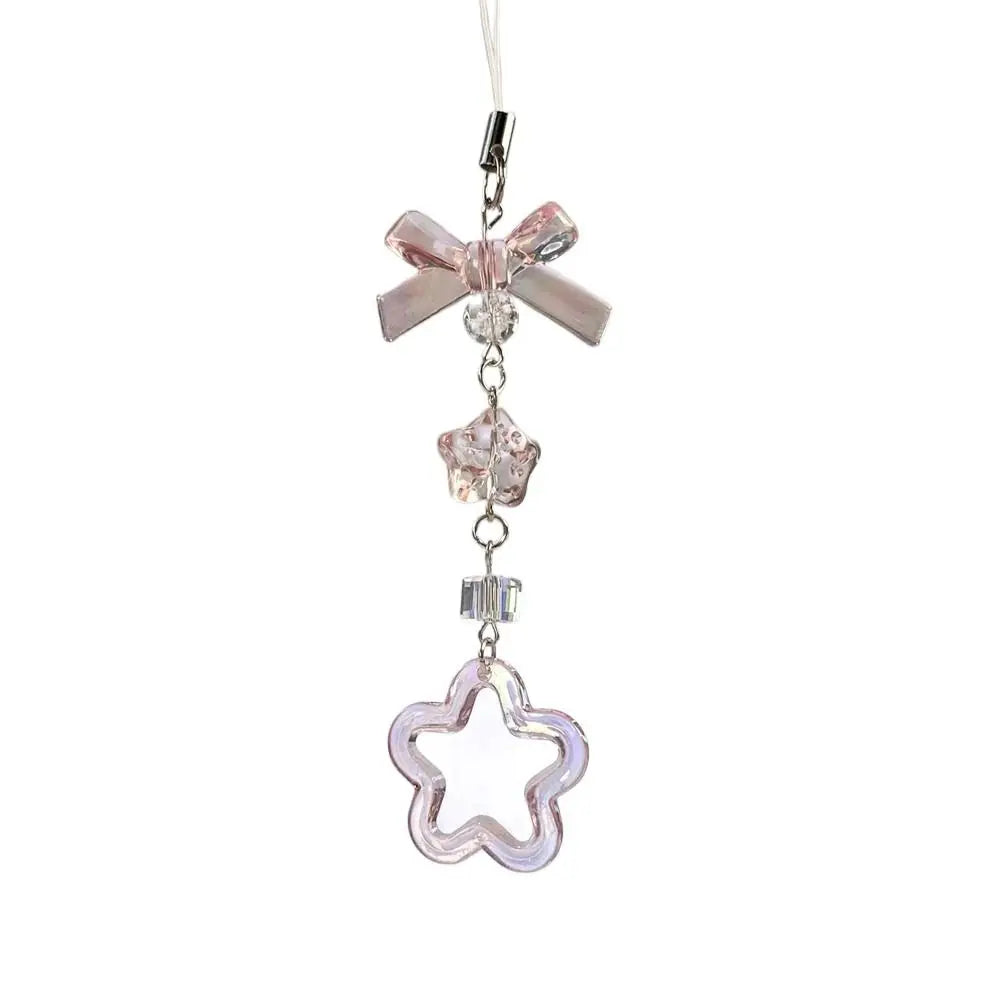 Y2K Butterfly Phone Charm Strap - Cute Phone Lanyard & Bag Pendant