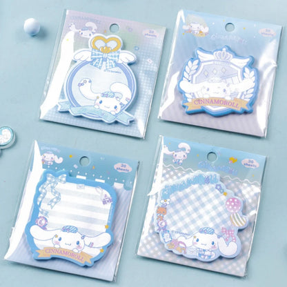 Genuine Sanrio Kuromi Cinnamoroll Melody Sticky Note Pads Cute Stationery Set