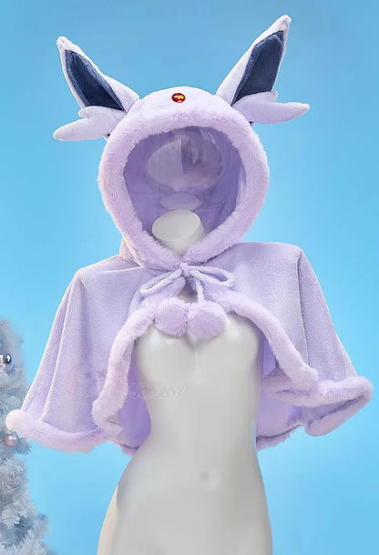 Eeveelution Cosplay Costume Set – Vaporeon, Umbreon & Sylveon Style Dress for Halloween & Parties