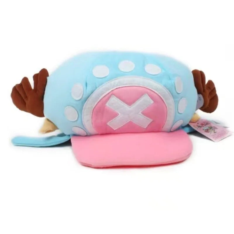 Tony Tony Chopper Hat – One Piece Plush Cosplay Hat, Soft Warm Kawaii Anime Beanie for Boys & Girls