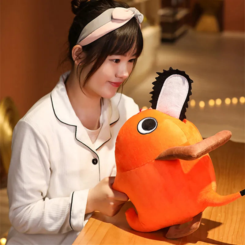 Pochita Plush Chainsaw Man – Cute Anime Stuffed Doll Pillow in 4 Sizes