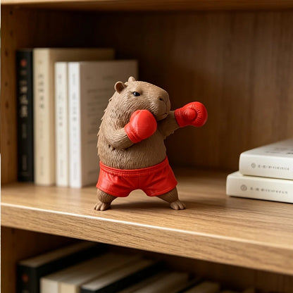 Cute Capybara Figurine Ornament for Desk, Office and Car Decor