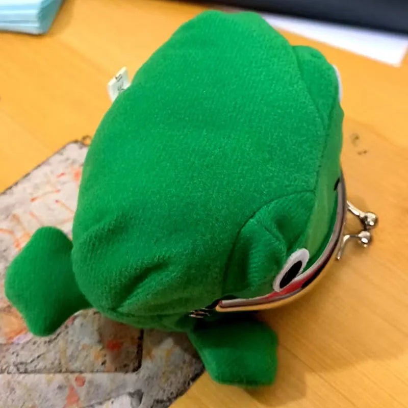 Kawaii Anime Naruto Green Frog Cosplay Coin Purse Wallet Birthday Gifts For Fans