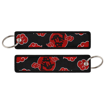Naruto Anime Woven Keychain Backpack Charm