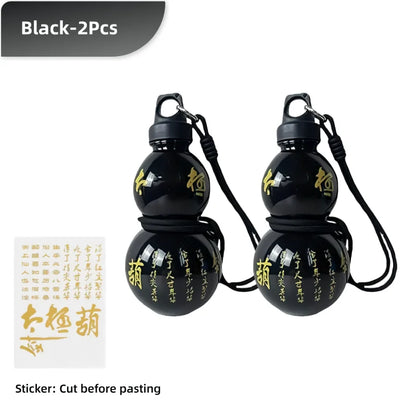 800ml Gourd Water Bottle for Kids – Leakproof Chinese-Style Kettle for School
