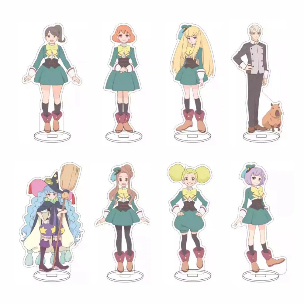 Acrylic Anime Figure Stand 15CM – Clear Cosplay Character Display Stand for Collectors