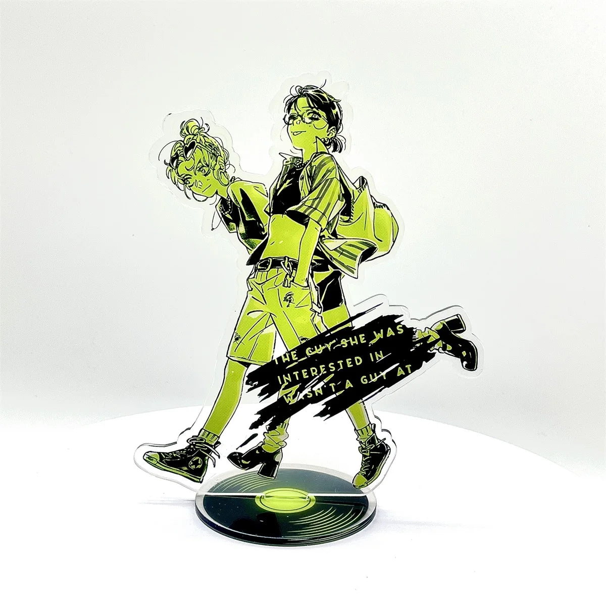 The Guy She Was Interested In Acrylic Stand - Anime Tabletop Figure